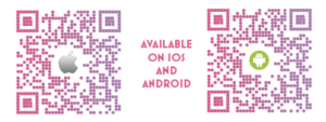 Miya App QR Codes for Apple and Android